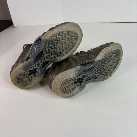 Nike Air Foamposite One 'Shine' AA3963-001 Women's Size 8 Green - Picture 8 of 11